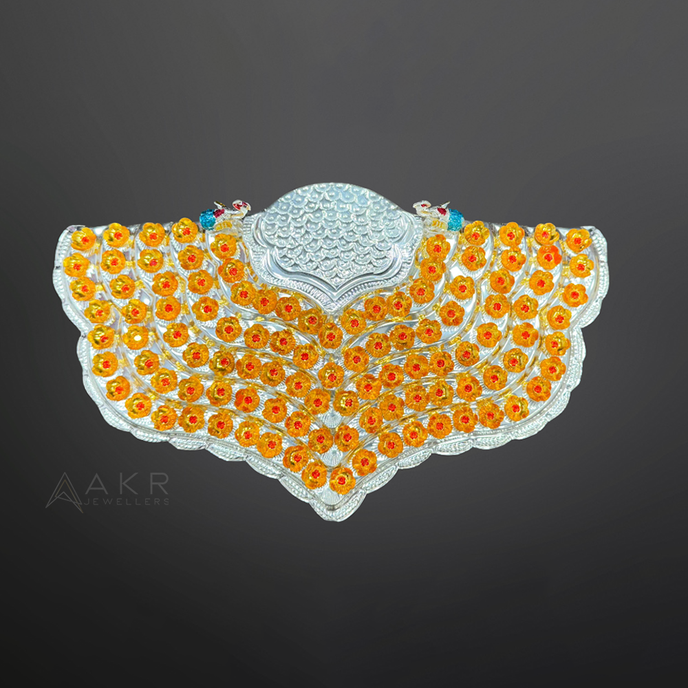 Gold Coating Flowers Stand