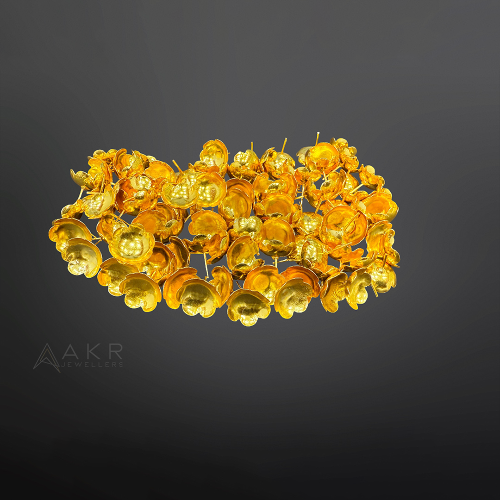 Gold Coating Flowes 108pcs