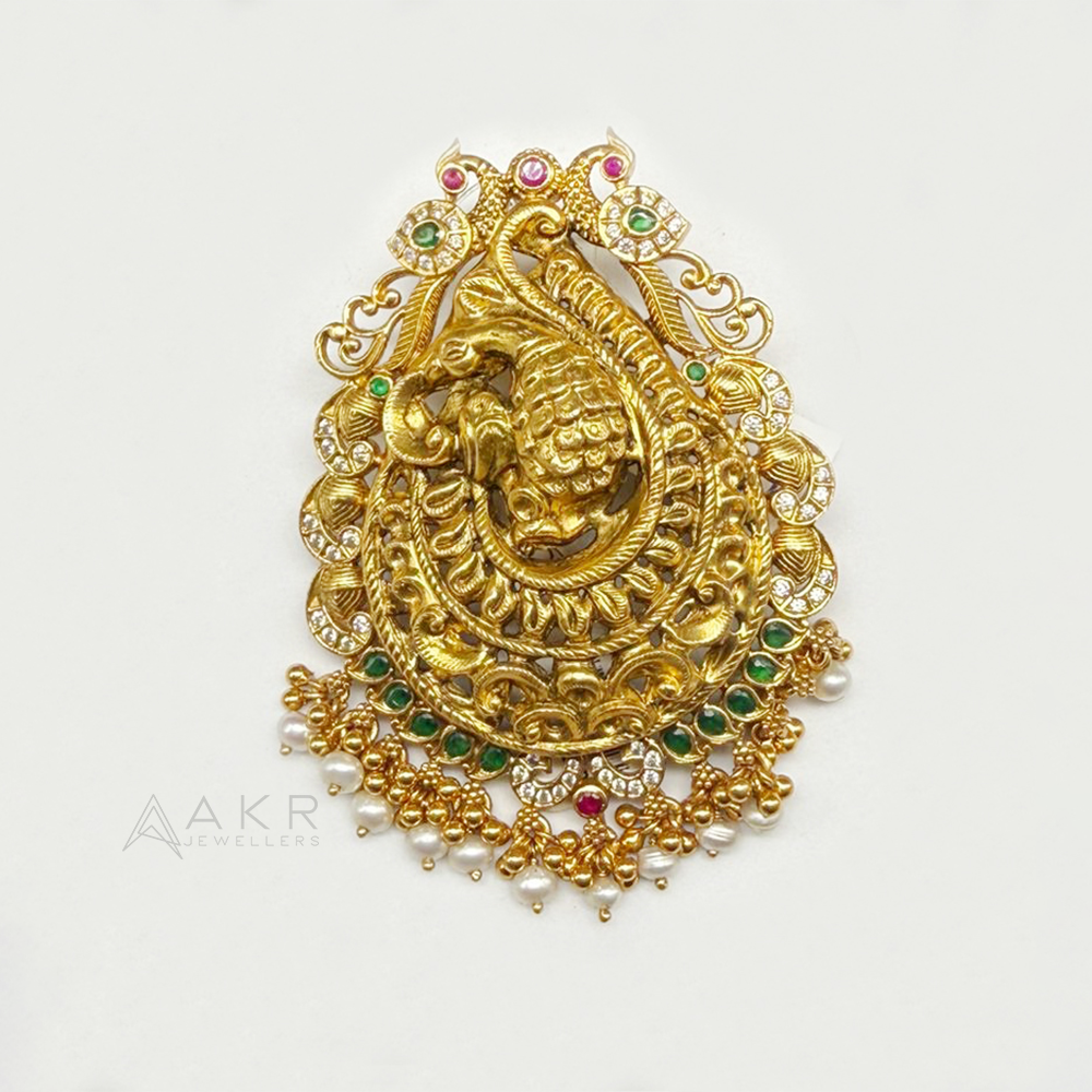 Royal Peacock Pendant