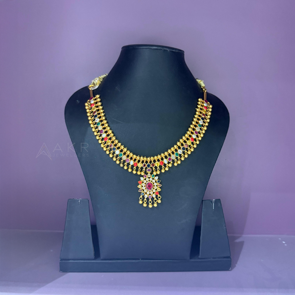 Multicolor Stones Necklace