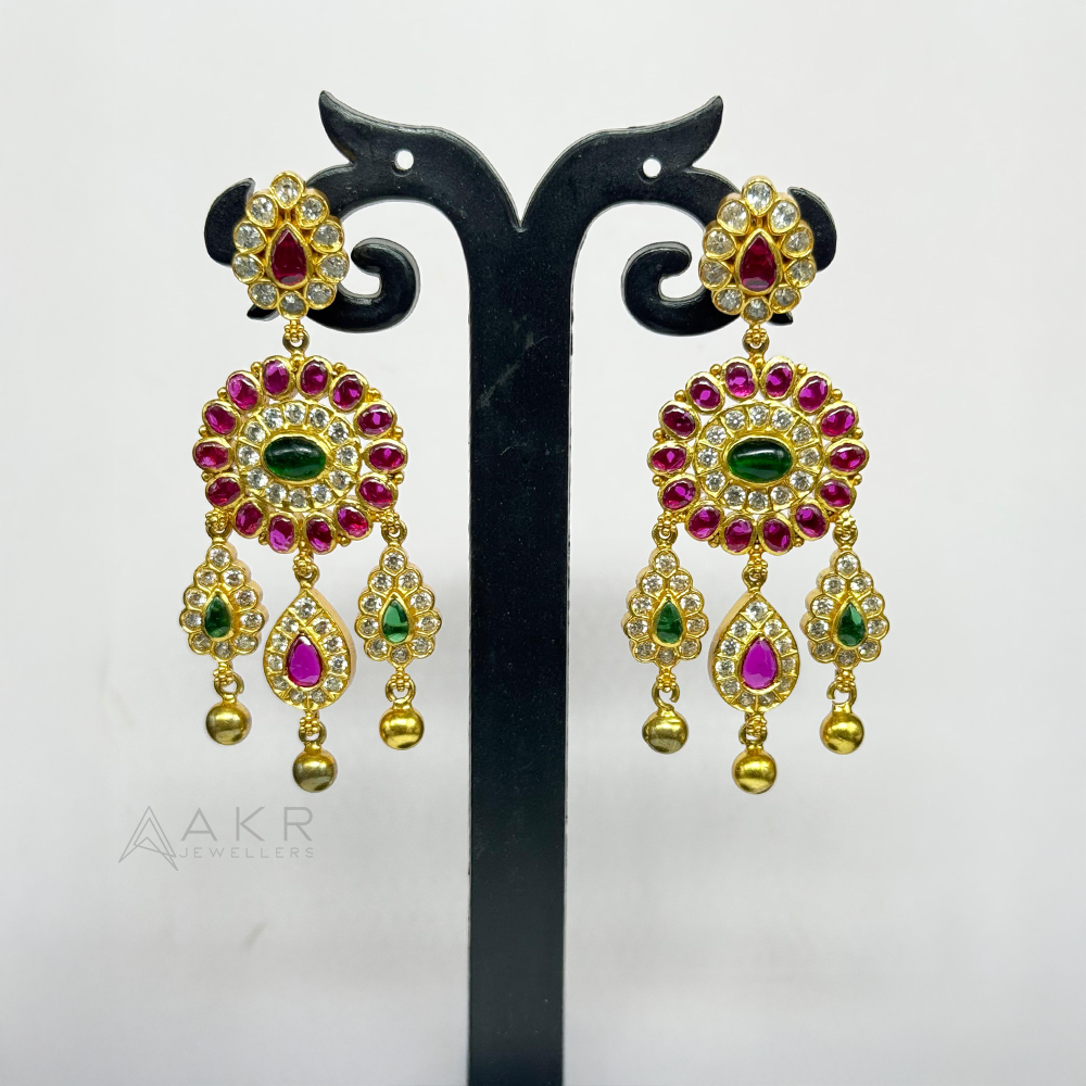 Ruby Emerald Hanging