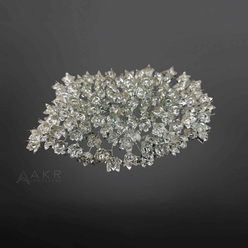 108 Silver Flowers