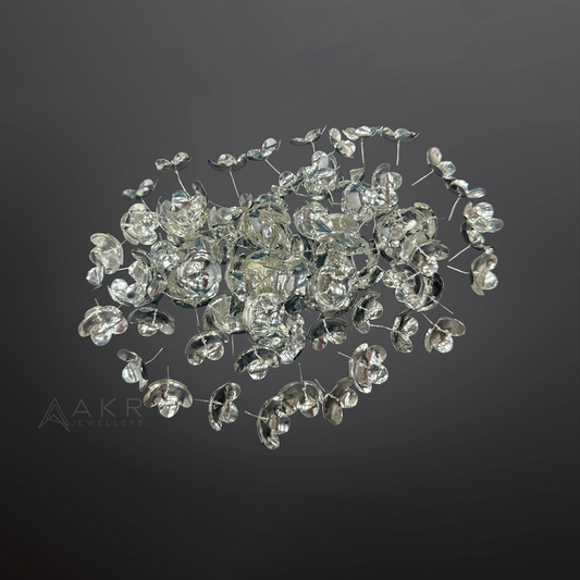 108 Silver Flowers