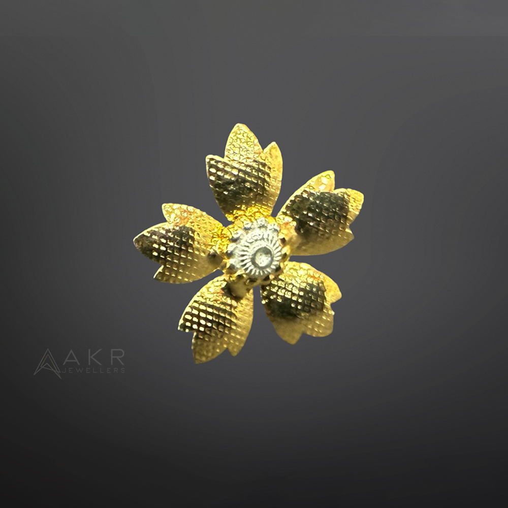 Silver Gold Coating Flower