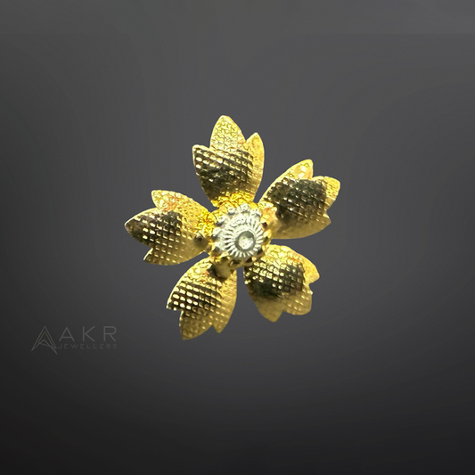 Silver Gold Coating Flower