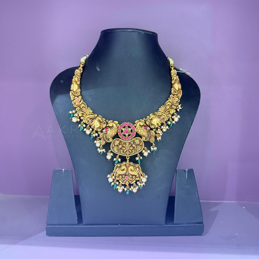 Star Swan Antique Necklace