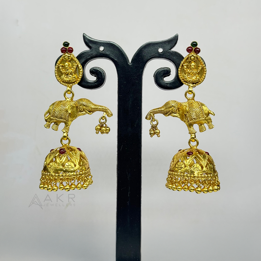 Antique Lakshmi With Elephant
