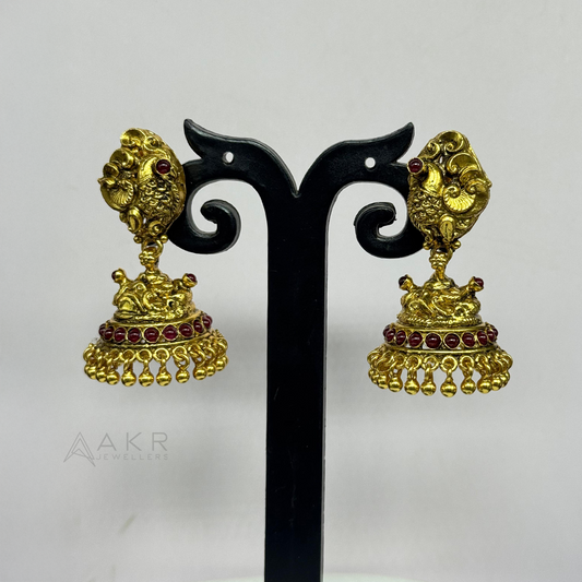 Antique Peacock Buttalu