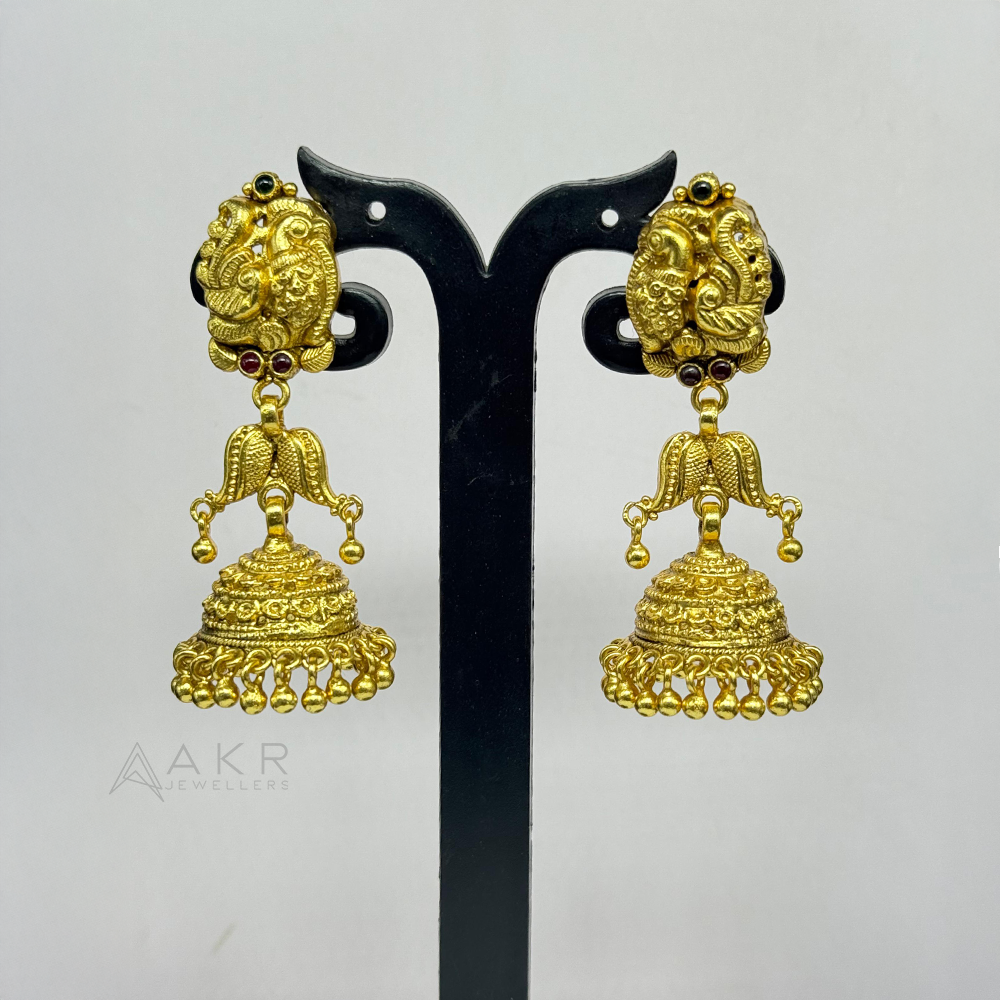 Antique Peacock Buttalu